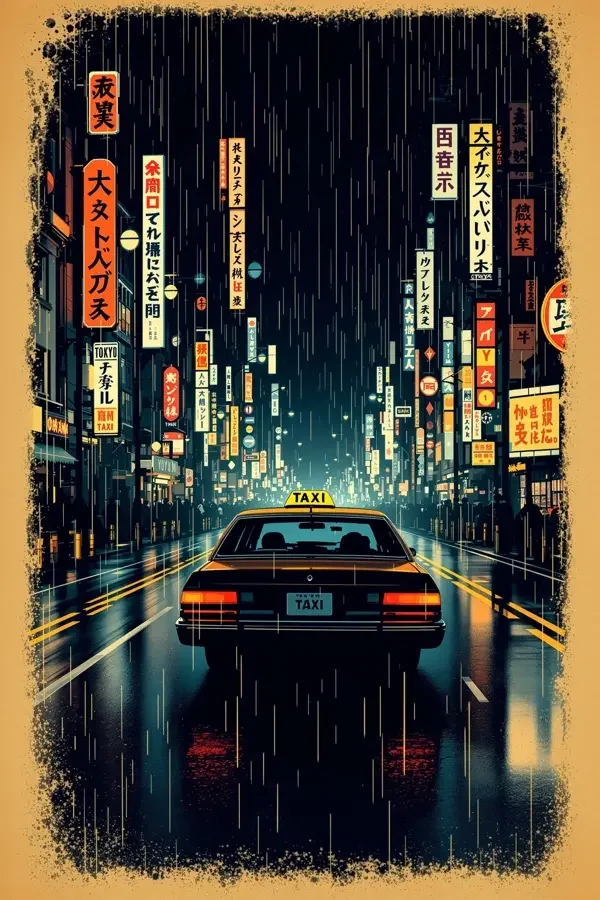 东京雨夜 2026 剧情 悬疑 东京雨夜 Tokyo Rainy Night 电影海报